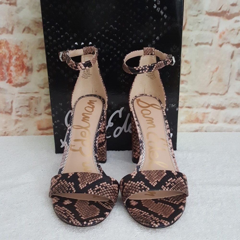New Sam Edelman Orient Express Yaro Sandals - Picture 2 of 6